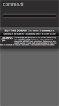 Mobile Screenshot of comma.fi