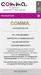 Mobile Screenshot of comma.info